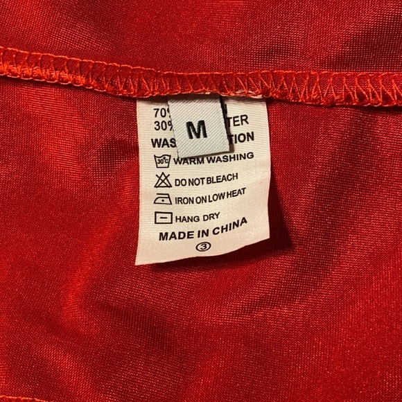 Red bodysuit - Picture 5 of 5